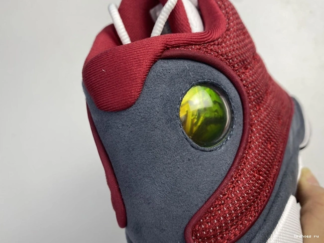 13 Air Red Flint 414571-600 Grey Gym Retro Jordan 0219